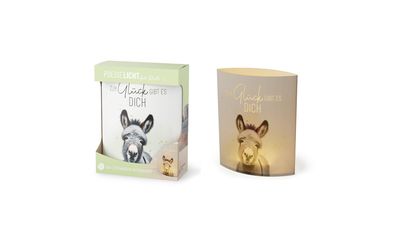 LED-Dekolicht LaVida Poesielicht für Dich 16 x 13 x 5 cm Zum Glück gibt es Dich