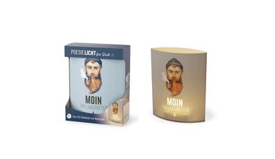 LED-Dekolicht LaVida Poesielicht für Dich 16 x 13 x 5 cm Moin Ihr Landratten