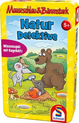 Mauseschlau & Bärenstark, Naturdetektive Mitbringspiel in Metalldose