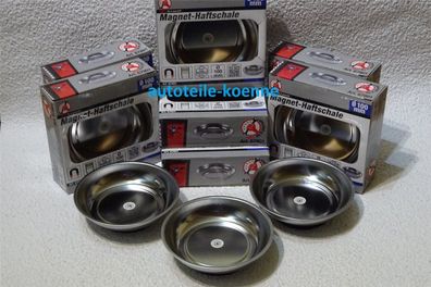 10x Magnet-Haftschale Ø 10cm Magnetschale Magnetteller Schrauben Schale Teller