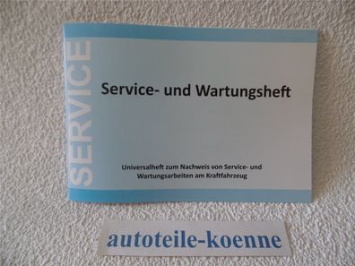 1x Universal Inspektion Serviceheft Wartungsheft Scheckheft Suzuki geeignet