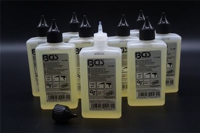 9x 100 ml Druckluft Pneumatik-Spezial-Öl Werkzeug Ölen Öl Druckluftöl Öler