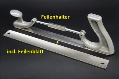 Karosseriefeile + Spannhalter Karosserie Feile Blatt Karosseriehobel Feilenblatt