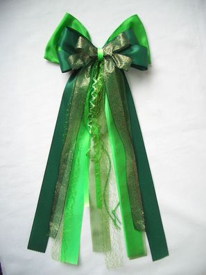 Schleife Schultüte Zuckertüte Schultütenschleife Einschulung Grün Dino