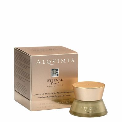 Alqvimia Maximale Regeneration Augen- und Lippenkonturcreme 15ml
