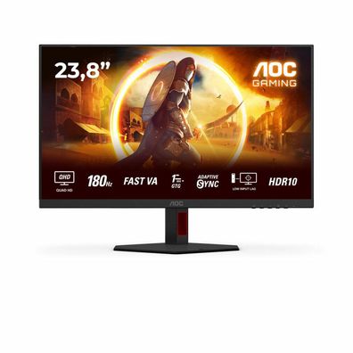 AOC 68,6cm (27"), 27G4X, 16:09 2xHDMI+DP IPS black/red