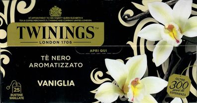 Twinings Schwarzer Tee mit Vanille