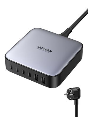 Ugreen Nexode - Netzteil - 200 Watt - 6 Ausgabeanschlussstellen (2 x USB, 4 x USB-C)