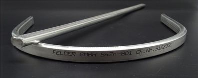 2 Stangen Dachdecker Zinn Dachdeckerzinn Sn91Zn9 für Zink Titanzink