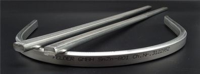 3 Stangen Dachdecker Zinn Dachdeckerzinn Sn91Zn9 für Zink Titanzink