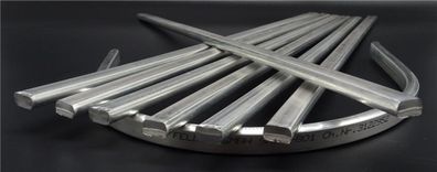 8 Stangen Dachdecker Zinn Dachdeckerzinn Sn91Zn9 für Zink Titanzink