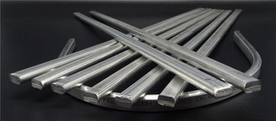 9 Stangen Dachdecker Zinn Dachdeckerzinn Sn91Zn9 für Zink Titanzink