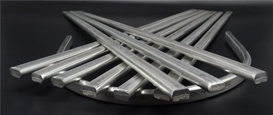 10 Stangen Dachdecker Zinn Dachdeckerzinn Sn91Zn9 für Zink Titanzink