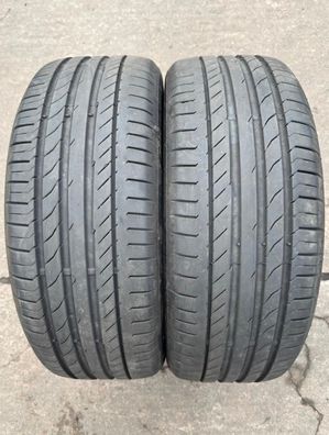 2x Sommerreifen 225/45 R18 95Y XL Continental Conti Sport Contact 5 SSR * 5,8-6,3mm