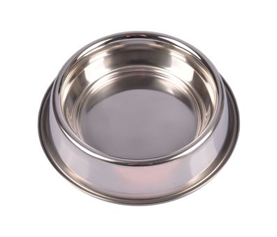 Edelstahl Fressnapf 15cm Hundenapf Wassernapf Futternapf Trinknapf Katzennapf