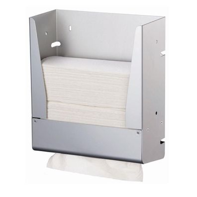 Papierhandtuchspender Omikron II Alu eloxiert