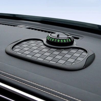 Multifunction Car Anti-Slip Mat with Built-in Phone Holder for Dashboard, Auto Non-S