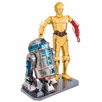 Metal Earth Star Wars R2D2 & C-3PO Metall-Modellbausatz