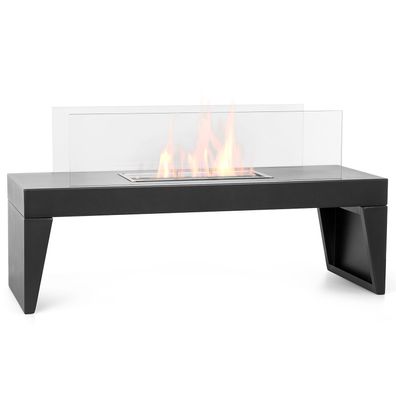 Moritz Ethanol Kamin 80 x 30 x 51 cm Standkamin Bioethanol Kamin Bio Kaminofen