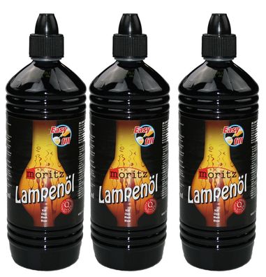 Bio Lampenöl 3 Liter klar für Garten-Fackeln Öllampen Bambusfackeln Wandfackel