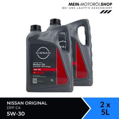 Nissan Original 5W-30 DPF C4 2x5 Liter