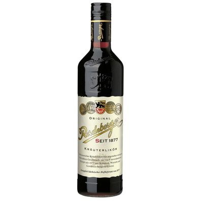 Original Radeberger Kräuterlikör 35% Vol. 0,7 l