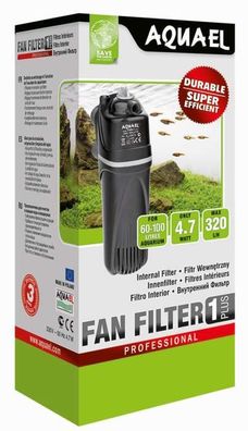 AquaEl Fan 1 Plus Innefilter für das Aquarium 60-100 Liter 4,7 Watt