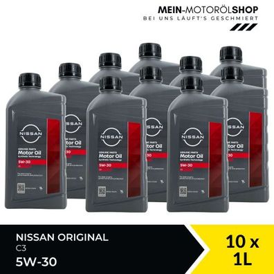 Nissan Original 5W-30 C3 10x1 Liter