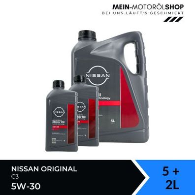 Nissan Original 5W-30 C3 5 + 2 Liter