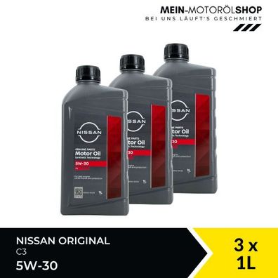 Nissan Original 5W-30 C3 3x1 Liter