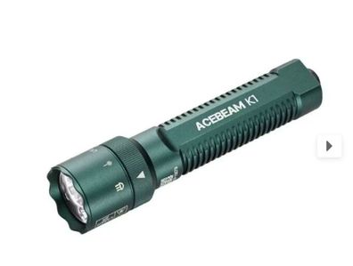 AceBeam K1 mit 1.000 Lm / 223 Metern / Grünem Laser und 365nm UV-Licht mit 1.000mW