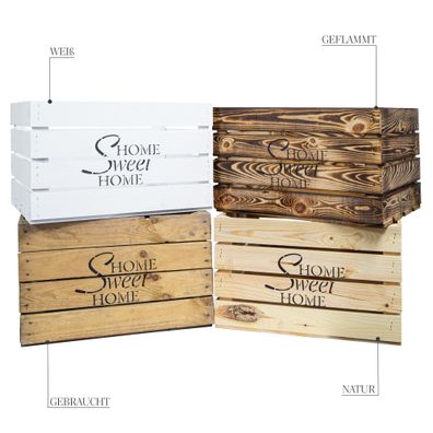 Obstkiste Home Sweet Home
