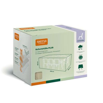 Siena Garden Sitzgruppen-Hülle 280x150x100 Schutzhülle Abdeckhaube Abdeckplane