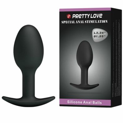 Pretty Bottom Pretty Love Anal Plug Silikon 6,5 cm 150 g