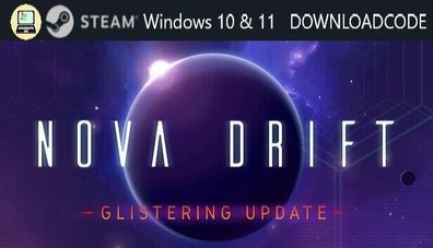 NEU PC Computer Spiel Nova Drift für Windows 10 11 STEAM Download Code Game Key