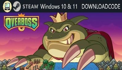 NEU PC Computer Spiel Overboss für Windows 10 11 STEAM Download Code Game Key
