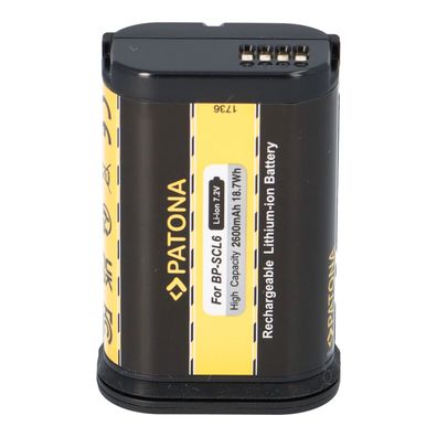 PATONA Akku BP-SCL6 für Leica Q2 Q3 SL2 SL2S kaufen