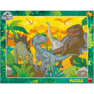 DINO Puzzle Jurassic World 40 Teile