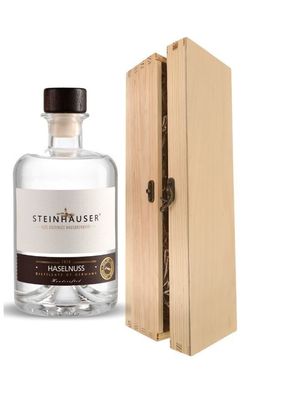 Steinhauser Bodensee Haselnuss in einer Holzbox mit Verschluss