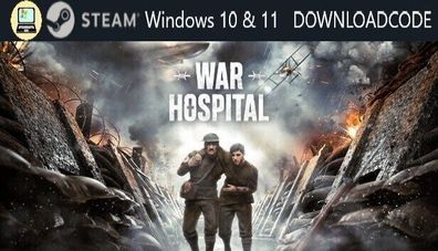 NEU PC Computer Spiel War Hospital für Windows 10 11 STEAM Downloadcode Game Key