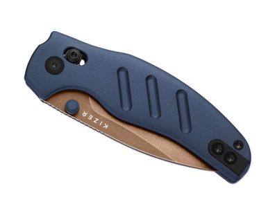 Kizer C01C 2.9 CD Elmax Blue Aluminum Sunset Metal PVD
