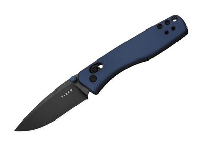 Kizer Aegis AEB-L Blue Aluminum DLC