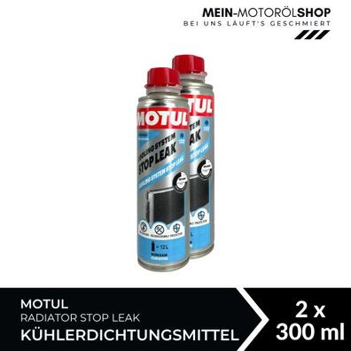 Motul Radiator Stop Leak Kühlerdichtungsmittel 2x300 ML