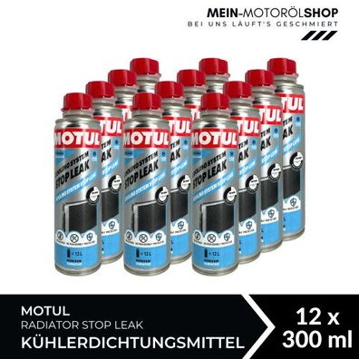 Motul Radiator Stop Leak Kühlerdichtungsmittel 12x300 ML