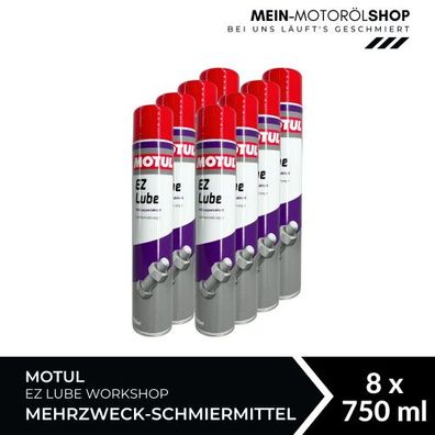 Motul EZ Lube Workshop Mehrzweck-Schmiermittel 8x750 ML
