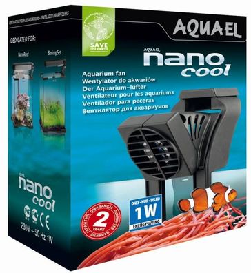 AquaEl NanoCool Kühllüfter für Nano Cubes bis max 30 Liter