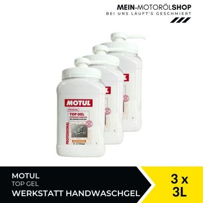 Motul Top Gel Workshop Werkstatt Handwaschgel 3x3 Liter