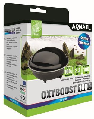 AquaEl Oxyboost AP 100 Plus Membranpumpe Luftpumpe Sauerstoff