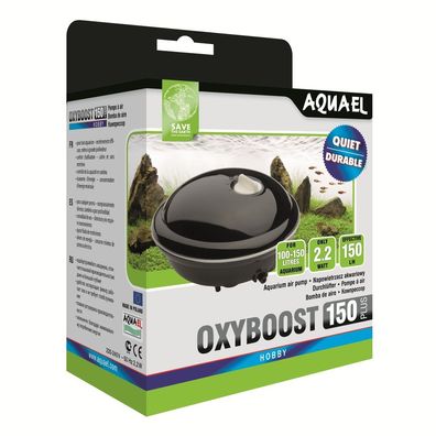 AquaEl Oxyboost AP 150 Plus Membranpumpe Luftpumpe Sauerstoff