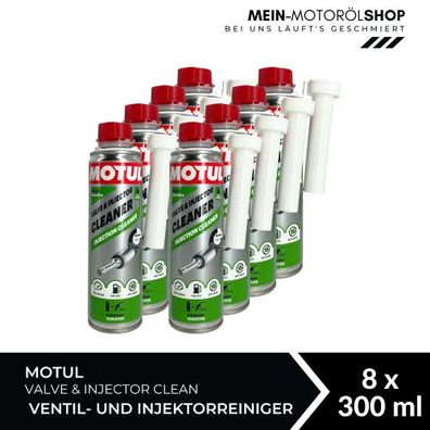 Motul Valve & Injector Clean Ventil- und Injektorreiniger 8x300 ML